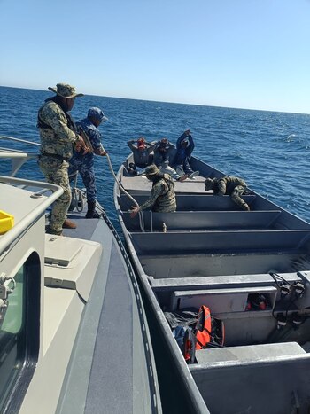 En la embarcación se localizaron