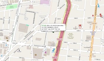 Epicentro del microsismo de esta