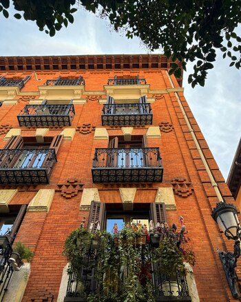 Las fachadas de Madrid captaron