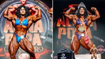 La imponente rutina de una fisicoculturista en Rumania que le permitió clasificarse a Ms Olympia 2026
