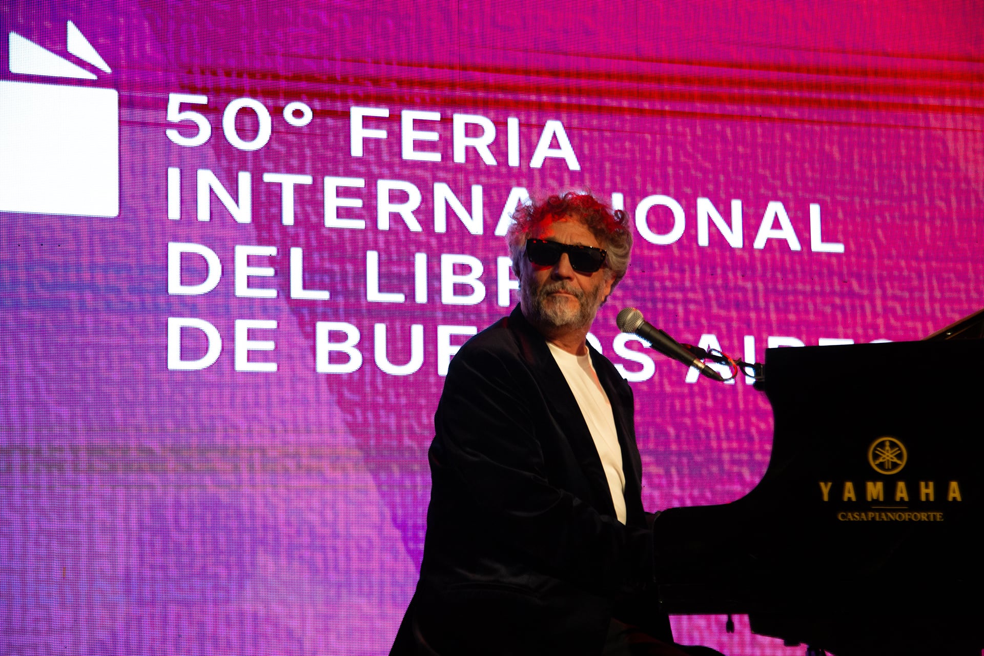 Fito Páez presentó su canon de la música argentina en la Feria del Libro