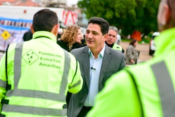 El ministro de Transporte bonaerense Martín Marinucci