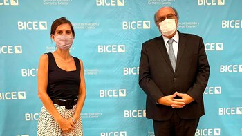 Fernanda Raverta y José Ignacio