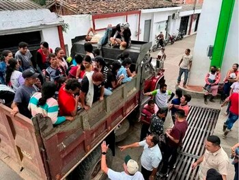 En territorio colombiano también se