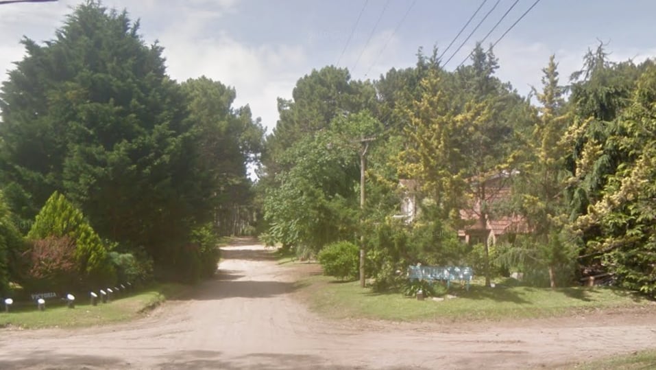 La zona donde ocurrió el escruche