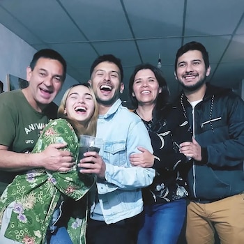 Una vieja foto familiar de