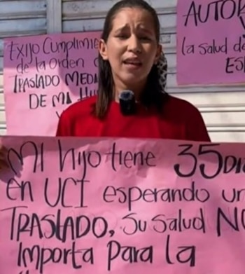 La demora en la autorización para cirugía cardiovascular afectó la atención hospitalaria de un lactante con cardiopatía congénita severa - crédito Captura de video Noticias Caracol