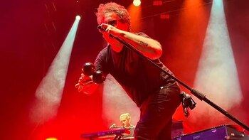 Andrés Calamaro durante su presentación