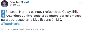 Redes sociales César Luis Merlo