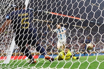 Lionel Messi marcó el 3