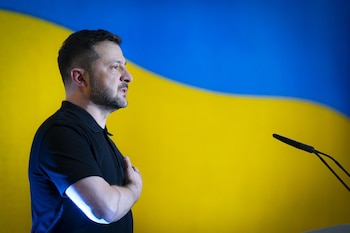 Zelensky instó a Estados Unidos