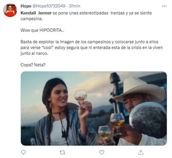 Kendall Jenner (cortesía: Twitter)