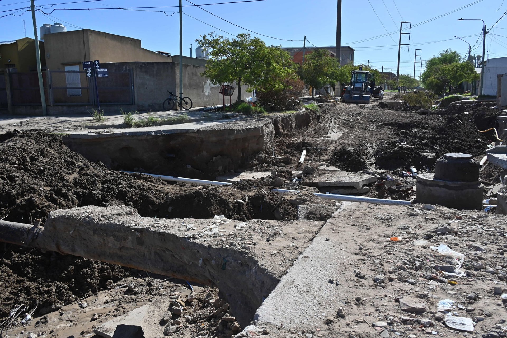 El gobierno nacional no destinó fondos para infraestructura