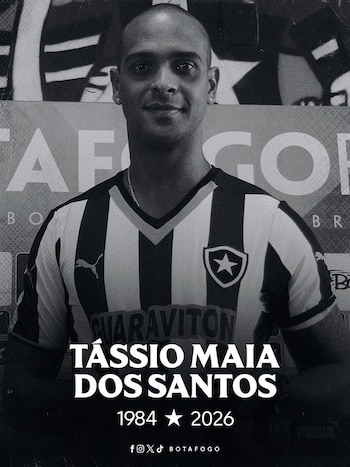 Botafogo lamentó la muerte de Tássio Maia dos Santos