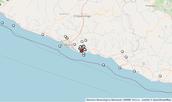 Temblor reportado en Guerrero. (SSN)