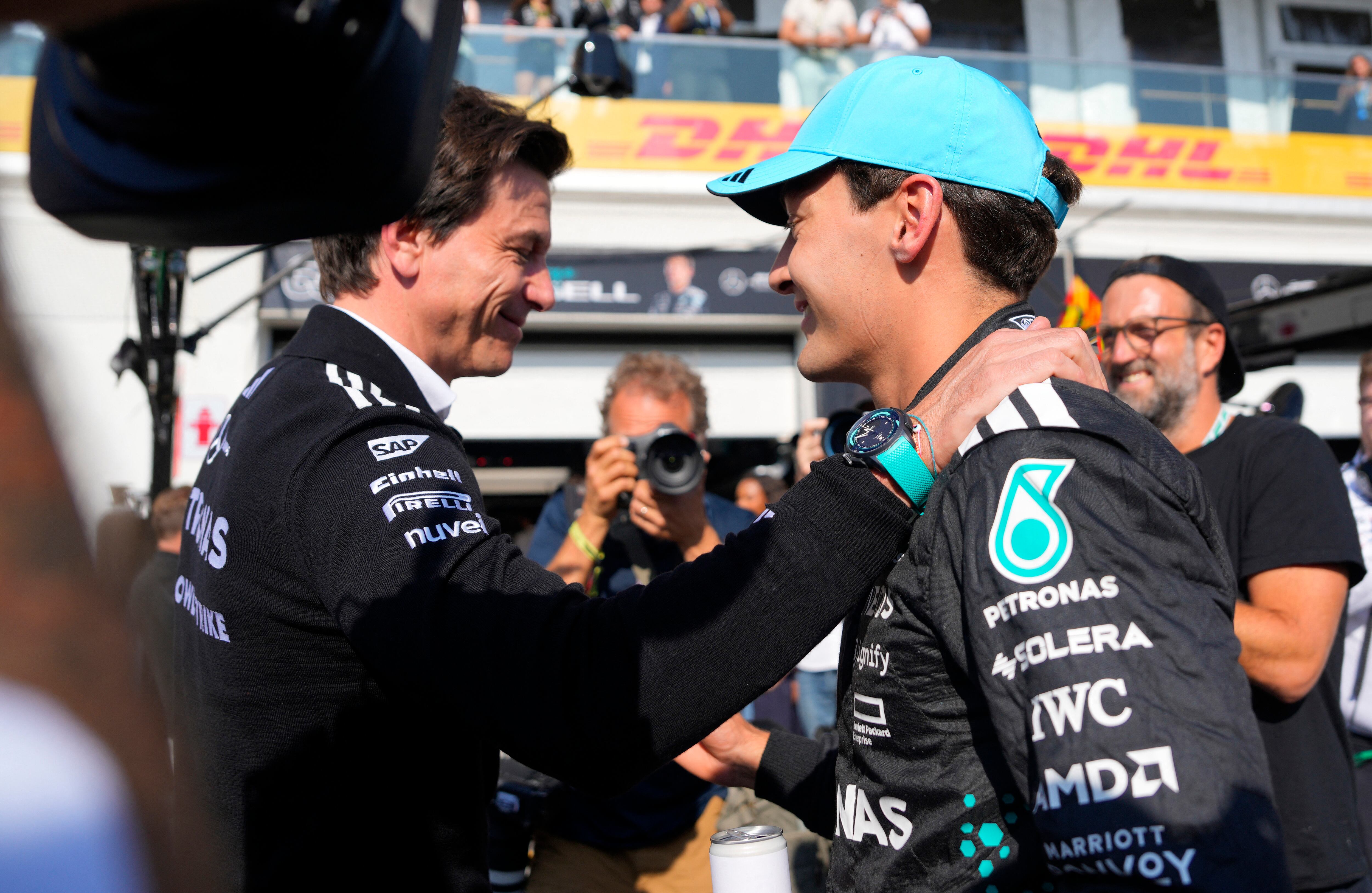 Toto Wolff se refirió al presente de Russell (Reuters)