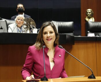 Gina Cruz se lanzó contra
