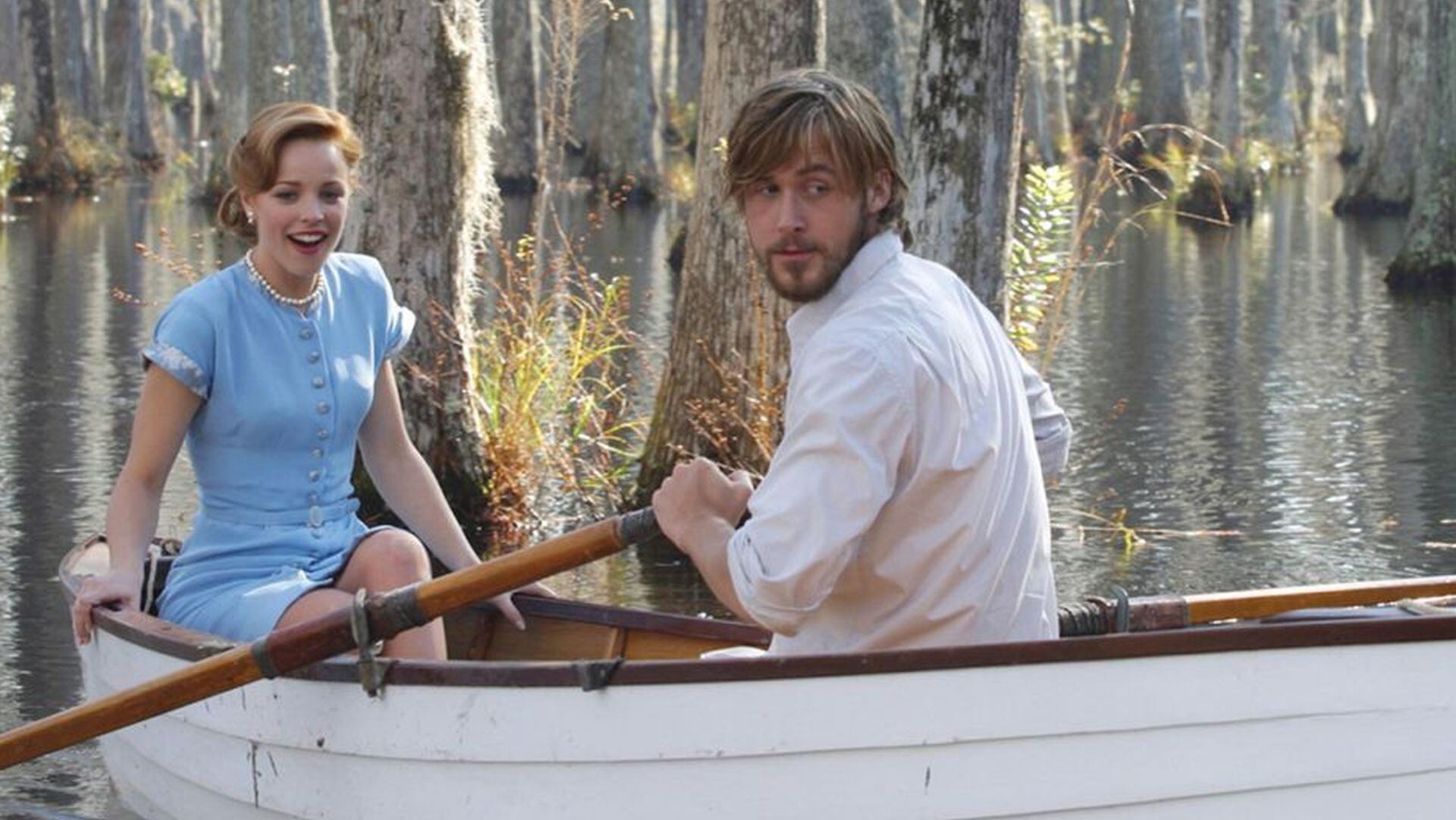 Rachel McAdams y Ryan Gosling protagonizaron la película romántica