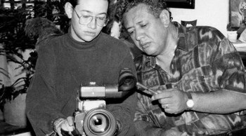 Héctor Mora, antes de fallecer,