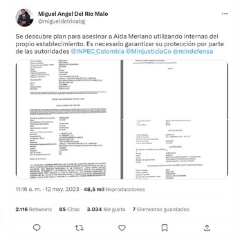 Miguel Ángel del Río, apoderado