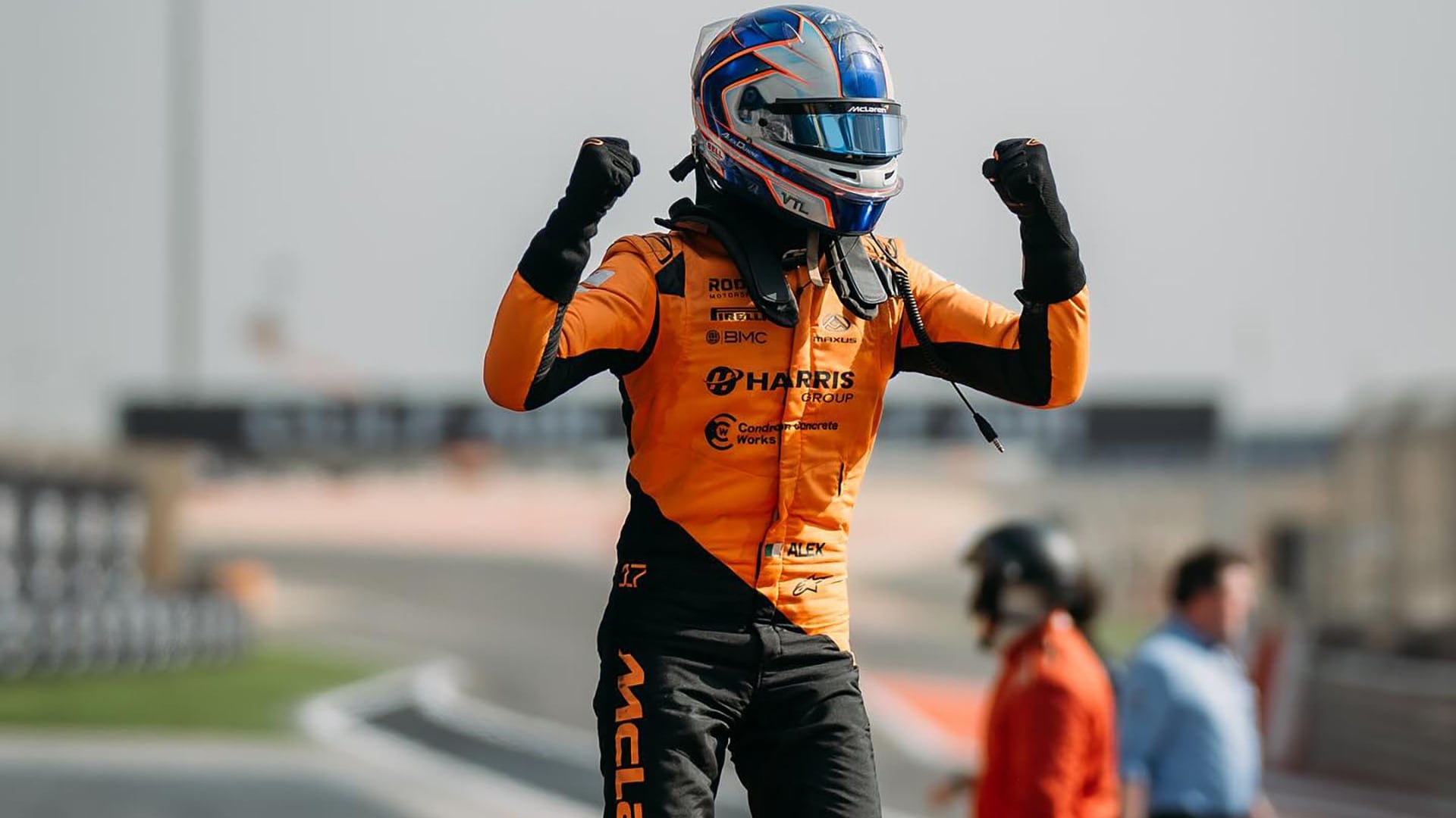 Alex Dunne integró la Academia de pilotos de McLaren y estuvo al borde de firmar con Red Bull, aunque la contratación no se concretó (@alexdunneracing)