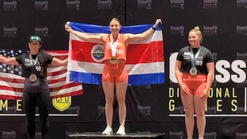 La costarricense que conquistó el mundo con los ojos vendados: Andrea Agüero logró un histórico bicampeonato en el mundial de Crossfit adaptado
