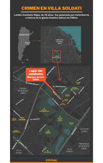 Lurdes fue asesinada en Villa