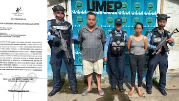 Dos capturados en Honduras por presunto tráfico de migrantes hacia Estados Unidos