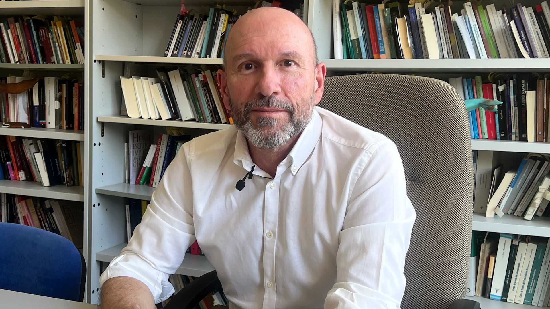 Óscar Vara Crespo, economista y profesor de Teoría Económica e Historia Económica de la Universidad Autónoma de Madrid. (María Rodríguez)