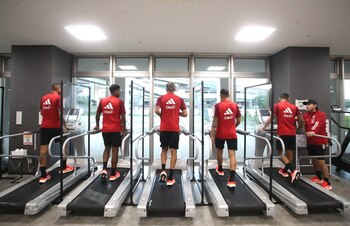 Jugadores de la selección peruano