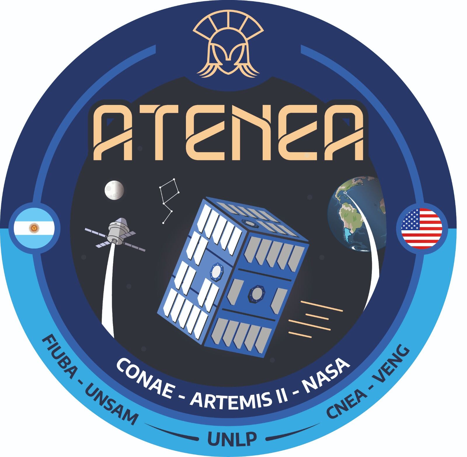 Insignia de la Misión Artemis II