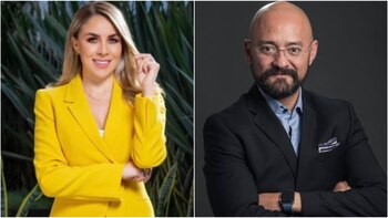 Blanca Becerril y Víctor Hugo