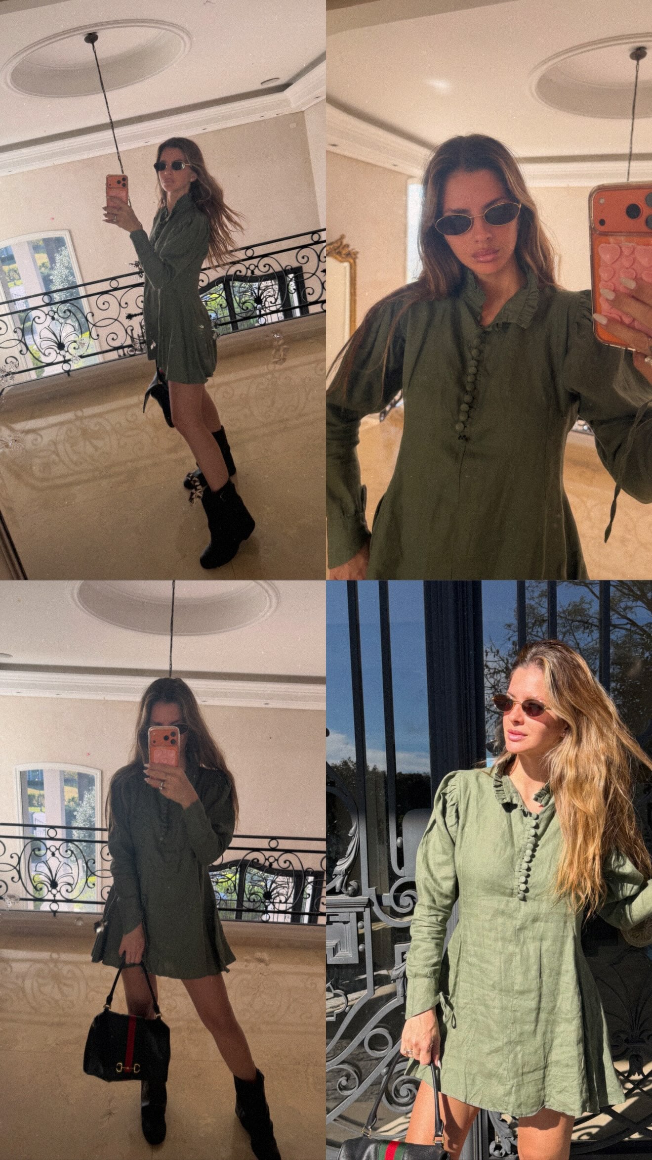 El look que eligió la actriz para lucir su vestido desde la