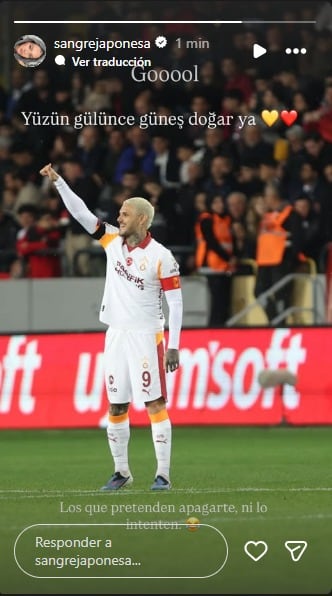 La historia que le dedicó la China a Icardi tras la victoria