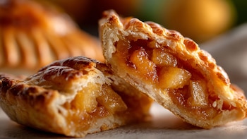 Empanadas de manzana caseras, el