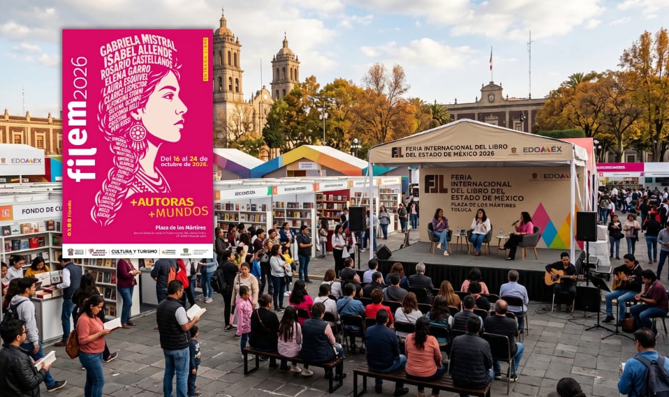 La FILEM 2026 buscará acercar los libros y las actividades culturales a nuevos públicos con una programación gratuita en Toluca y otras sedes del Estado de México. (Imagen Ilustrativa Infobae)