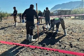 Los restos fueron hallados en