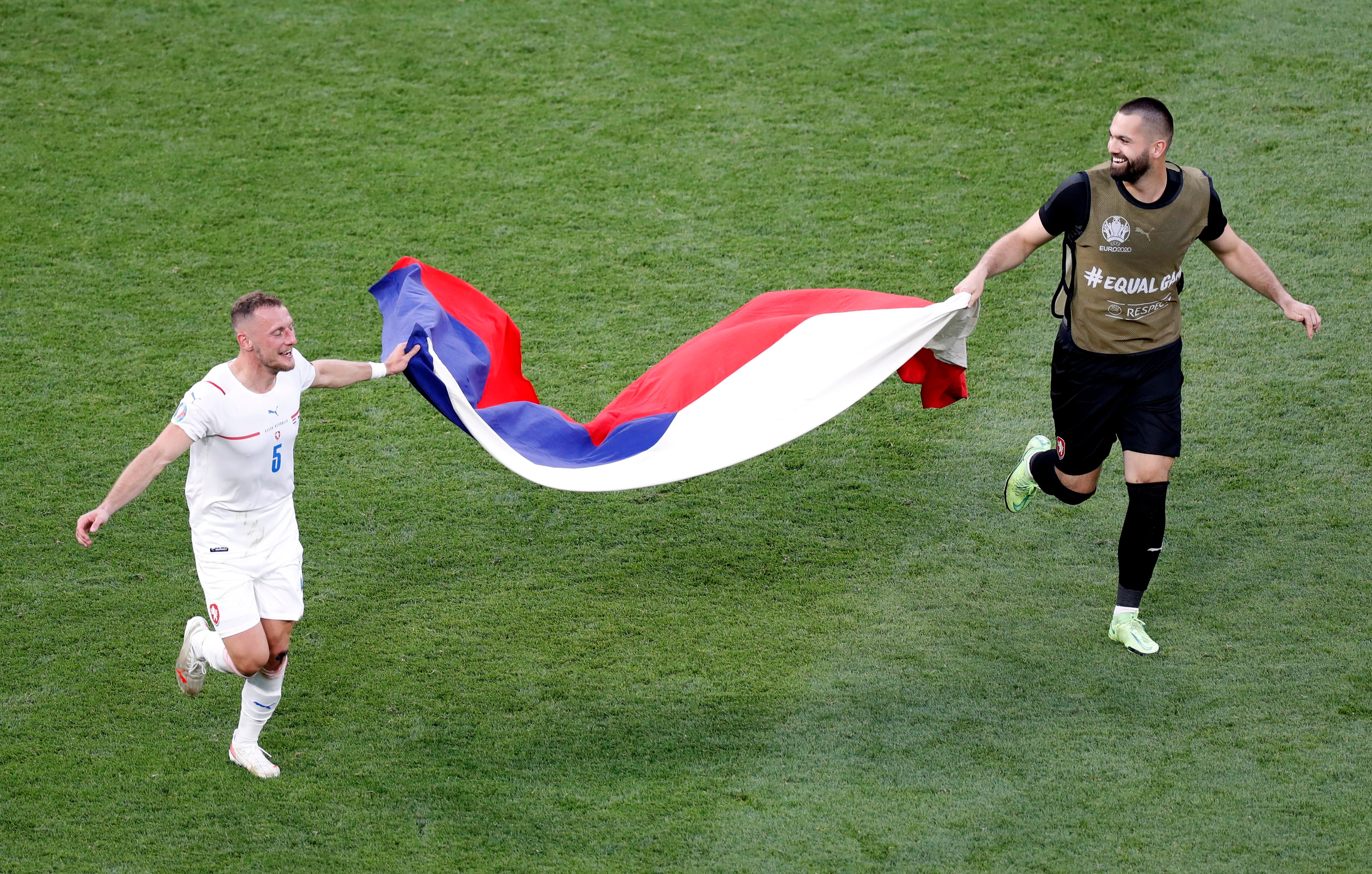 Tomas Koubek representó a República Checa en la Eurocopa 2020 (REUTERS/Laszlo Balogh)