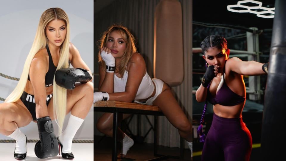 Yaya Muñoz, Andrea Valdiri y Alexa Torrex se hicieron notar durante su preparación para sus combates en