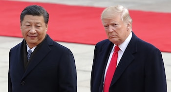 Xi Jinping y Donald Trump