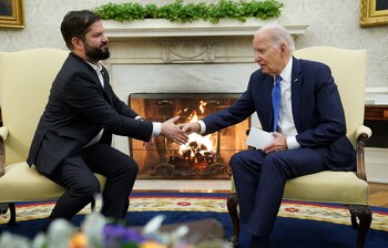 Biden y Boric discutieron sobre