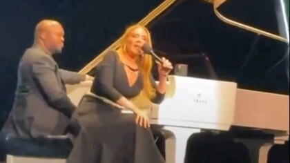 Adele arremetió contra un espectador que gritó un comentario homofóbico durante su concierto: “No seas ridículo”