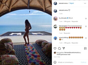 Alexia Hernández, esposa de Alex