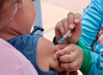 La baja cobertura vacunal propició un aumento de enfermedades prevenibles como la tosferina y mantiene a Honduras en alerta ante el posible retorno del sarampión./(Secretaría de Salud de Honduras)