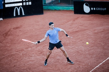 Federico Coria dio otro paso en el Challenger de Tucumán (Crédito: Omar Rasjido / Prensa AAT)