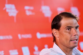 El tenista español Rafa Nadal