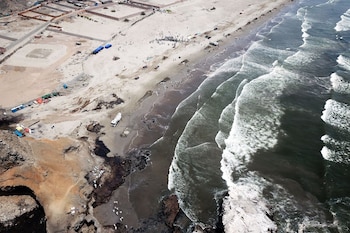 El mar de Ventanilla está