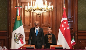 El presidente de Singapur revela