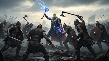 Una apuesta con enanos, un defecto de forja y un gigante que lo robó: la historia detrás del martillo de Thor