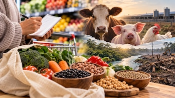 El costo de los alimentos va más allá del precio en el supermercado: también involucra el acceso a una dieta saludable, el impacto ambiental y el bienestar de los animales